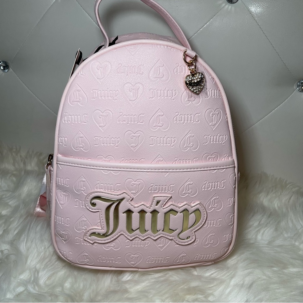 Pink juicy couture backpack